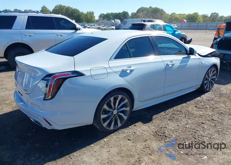 2022 Cadillac Ct4 Premium Luxury from USA, damaged, VIN 1G6D45RK6N0122525
